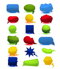 speech bubbles