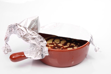 vanilla pudding clay pot