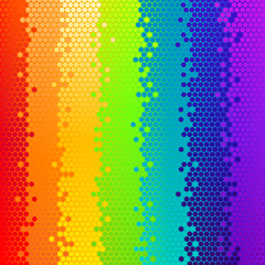 Vector abstract background, rainbow