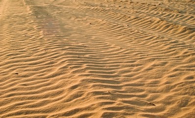 red sand as a background