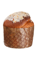 easter cake isolated on white