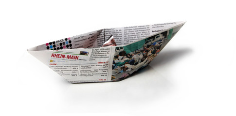 Papierschiffchen
