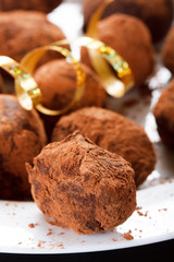 chocolate truffles.