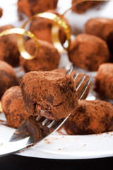 chocolate truffles.