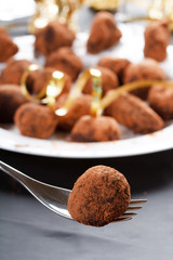 chocolate truffles.