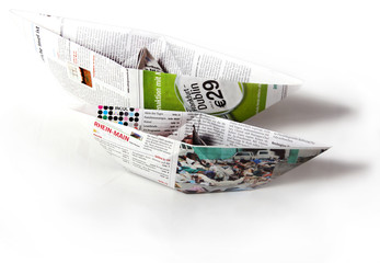 Papierschiffchen