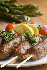 Lamb kebab