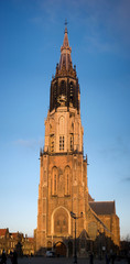 Fototapeta na wymiar Gothic bell's tower