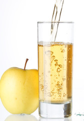 fresh apple juice