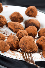 chocolate truffles.