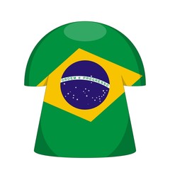 maillot bresil drapeau brazil flag