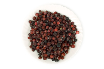Frozen cranberry