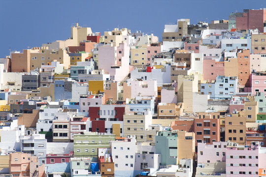 Viviendas de colores