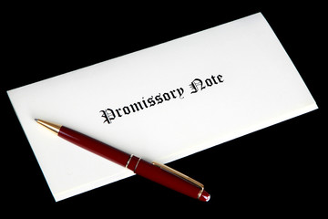 Promissory note or loan document - 20114106