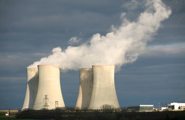 Nuclear power plant Dukovany, Czech republic.