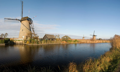 Fototapeta na wymiar Dutch Windmill