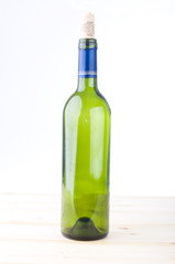 empty wine bottle