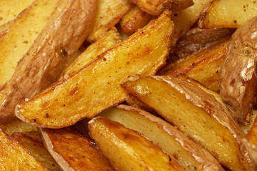French fries potato slices