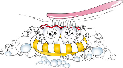 Zahn, Zähne, Logo, Zahnarzt, Zähne putzen, love