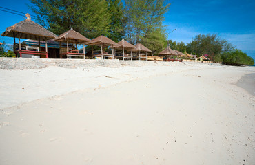 Beautiful sea at Gili Meno, Indonesia.