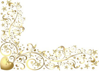 Amore d'Oro-Golden Love-Amour d'Or-Vector © BluedarkArt