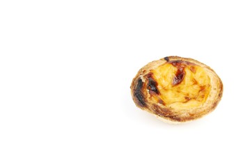 Portugese pastry called pastel de nata