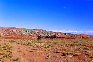 View on space of Arizona. USA