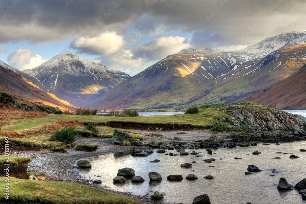 Wall mural Lake District / Cumbria - Wast Water