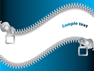 Blue Double Zippered © Viper