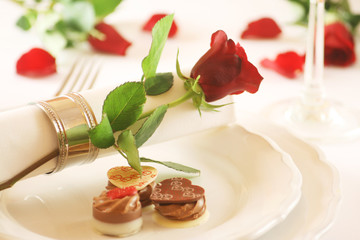Valentine's Day Place Setting