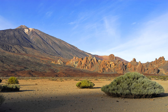 Teide volcano in Tenerife is the third largest in the world