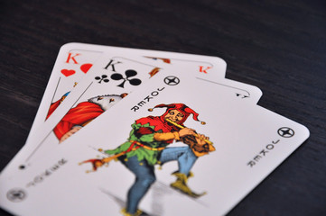 Spielkarten - Reihe Könige