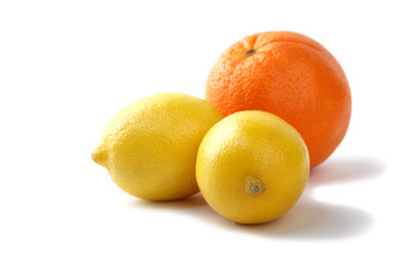 Lemons and orange