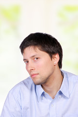 Obraz premium happy young casual man portrait