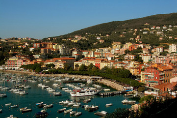 Fototapeta na wymiar Port Lerici - Liguria