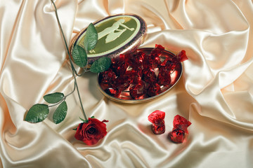 Valentines day cherry chocolates