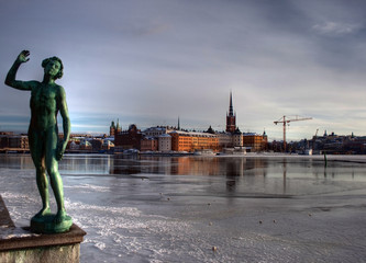 Stockholm in winter
