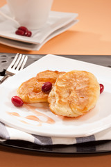 pancakes with jam
