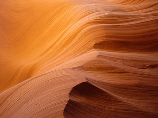 Sandsteinformation im Antelope Canyon, Arizona, USA