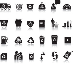 Eco icon set