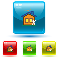 vector icon of home