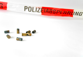 Polizeiabsperrung