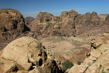 Fototapeta na wymiar Les hauts lieux de Petra