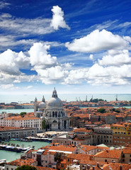 Obraz premium aerial view of Venice city