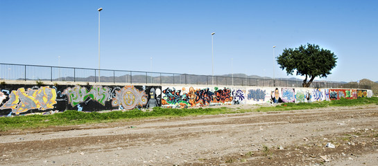 Graffiti Wall Spain