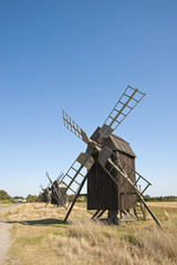 Fototapeta premium Windmühlen auf Öland, Schweden