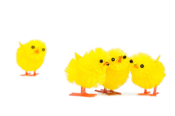 three chick friends ignoring poor chick outsider