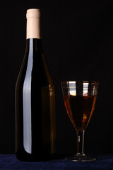 bottle of white wine