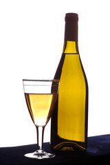 bottle of white wine