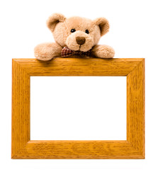 Wooden pattern frame